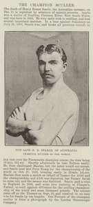 Der verstorbene H E Searle, aus Australien, Weltmeister im Rudern von English Photographer