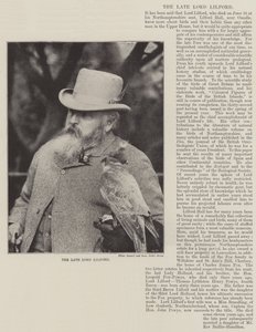 Der verstorbene Lord Lilford von English Photographer