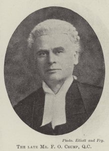 Der verstorbene Mr F O Crump, QC von English Photographer