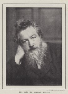 Der verstorbene Mr. William Morris von English Photographer