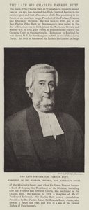 Der verstorbene Sir Charles Parker Butt, Präsident des Nachlass-, Scheidungs- und Admiralitätsgerichts von English Photographer