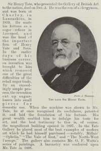 Der verstorbene Sir Henry Tate von English Photographer