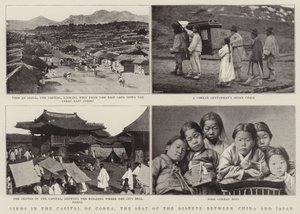 Ansichten in der Hauptstadt von Korea, dem Sitz des Streits zwischen China und Japan von English Photographer
