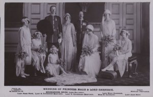 Hochzeit von Prinzessin Maud und Lord Carnegie von English Photographer
