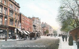 Wellington Terrace und Notting Hill Gate
