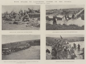 Mit Buller nach Ladysmith, Szenen am Tugela von English Photographer