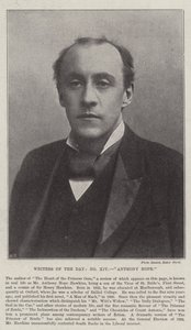 Schriftsteller der Zeit, Anthony Hope von English Photographer