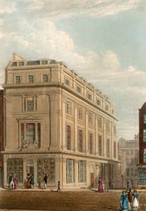 96 Strand, London; Ackermann Bibliothek, Repository of Arts von English School