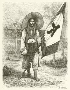 Ein chinesischer Soldat von English School