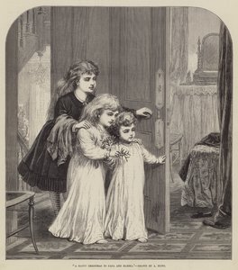 Ein frohes Weihnachten für Papa und Mama (Stich) von English School