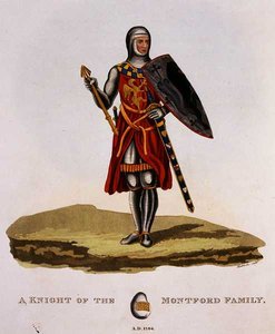 Ein Ritter der Familie Montford von English School