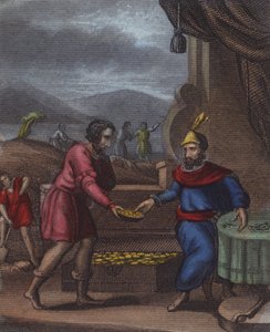 Ein Lord, bevor er in ferne Regionen geht ... von English School