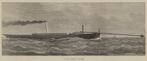 Ein neues Torpedoboot (Stich) von English School