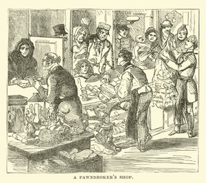 Ein Pfandleihhaus von English School