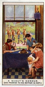 Die Ehre eines Pfadfinders ist vertrauenswürdig, 1929