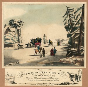 Eine Schneeszene