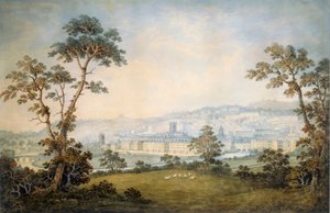 Ein Blick auf Bath, ca. 1800