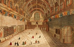 Ein Blick ins Innere der Westminster Hall
