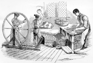 Ein Tag in den Royal Porcelain Works, Worcester, 1843