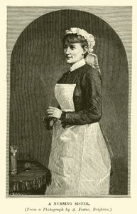 Eine Krankenschwester von English School