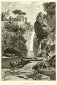Eine Villa in Sorrent von English School