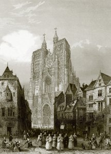 Kathedrale von Abbeville von English School