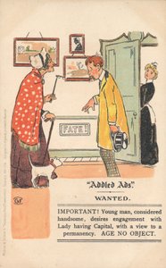 Addled Ads Postkarte