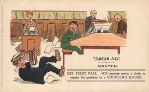 Addled Ads Postkarte