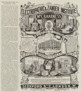 Werbung, The Medical Battery Company