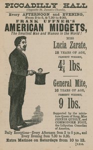 Werbung für Frank Uffners amerikanische Zwerge