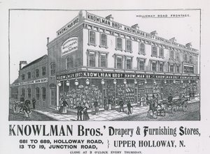 Werbung für Knowlman Bros von English School