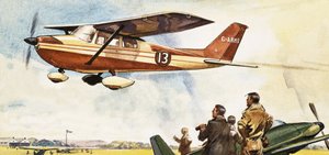 Flugzeug im King