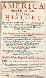 Amerika gemalt zum Leben: Die wahre Geschichte der Eroberungen der Indianer durch die Spanier, von Sir Ferdinando Gorges und anderen