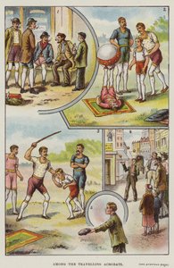 Unter den reisenden Akrobaten von English School