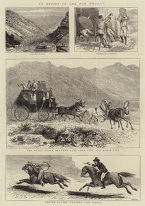 Ein Künstler im Fernen Westen, V (Stich) von English School