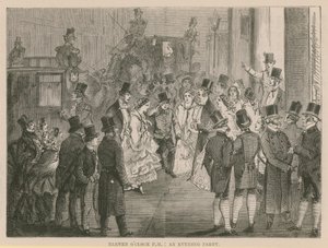 Eine Abendgesellschaft von English School