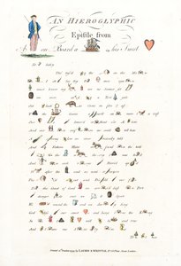 Ein Hieroglyphischer Brief von English School