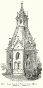 Anna Kapelle in Heiligenstadt (Gravur) von English School