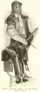 Rüstung, getragen von James II. bei der Boyne