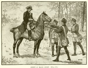 Verhaftung von Major Andre