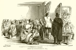 Verhaftung von Nonkonformisten, 1614 von English School