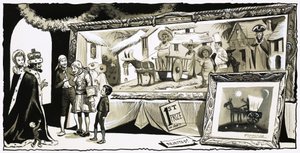 Kunstausstellung von English School