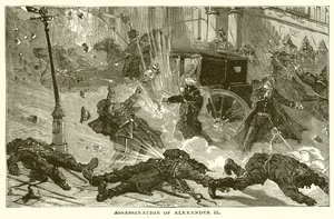 Ermordung von Alexander II. von English School