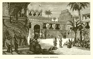 Assyrischer Palast, restauriert von English School