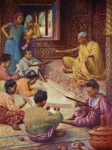 In der Schule in Burma