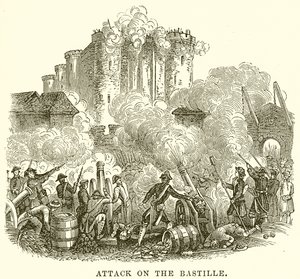 Angriff auf die Bastille von English School