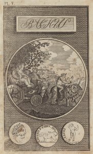 Bacchus, antiker römischer Gott des Weins von English School