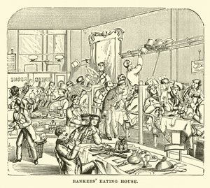 Bankiers-Esszimmer von English School