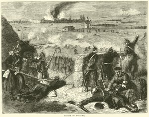 Schlacht von Bapaume, Januar 1871 von English School