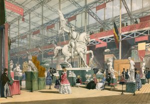 Belgische Abteilung der Großen Ausstellung von 1851 von English School